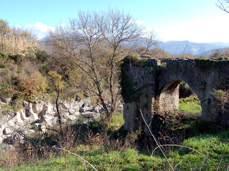 Ruinen am Alcantara
